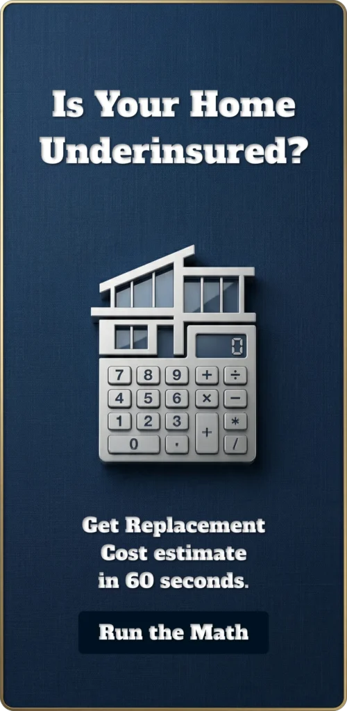 Main Sidebar CTA to Replacement Cost Calculator