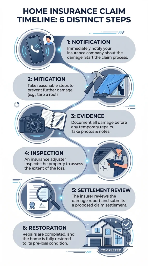 The Homeowners Insurance Claim Process