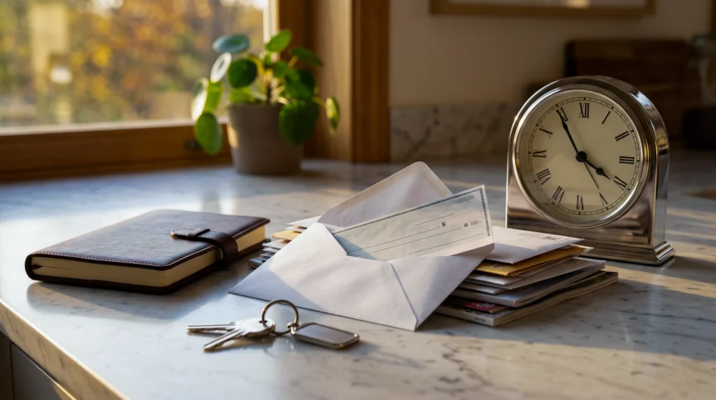 Time to receive your insurance refund check